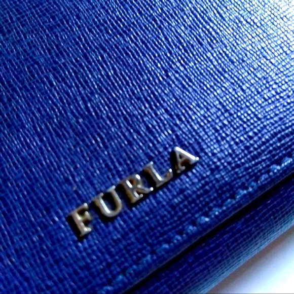 Furla Handbags - FURLA Blue Leather Wallet